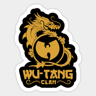 Vintage Wutang dragon Sticker